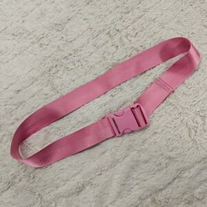 BlackMilk Pink Nylon Buckle Belt Adjustable Pastel Goth Punk Womens Size 10